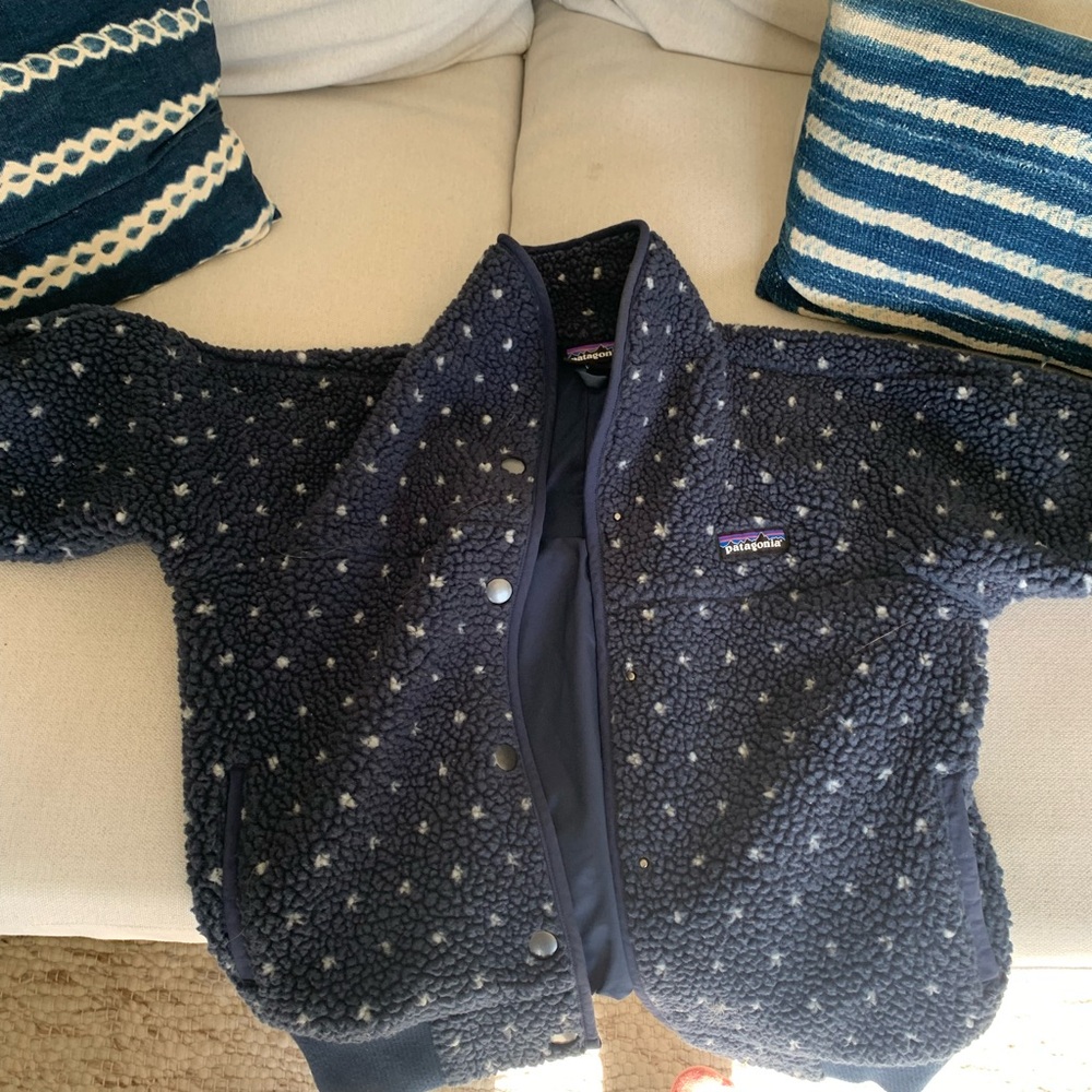 Patagonia Blue Fleece Jacket